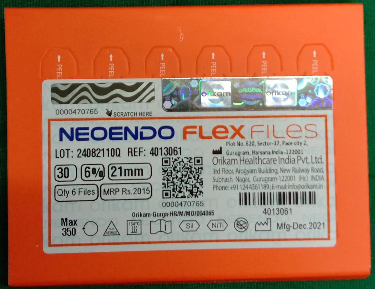 Neoendo Flex Files 30-6-21MM